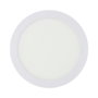 Edm Downlight LED Surface Blanc 20W 1500lm 6400K Lumière Froide Ø22x3,5cm IP20