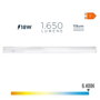 Edm Réglette LED 18W 6500K Lumière Froide 1650lm IP20 113,8x2,3x3,6cm Non Dimable