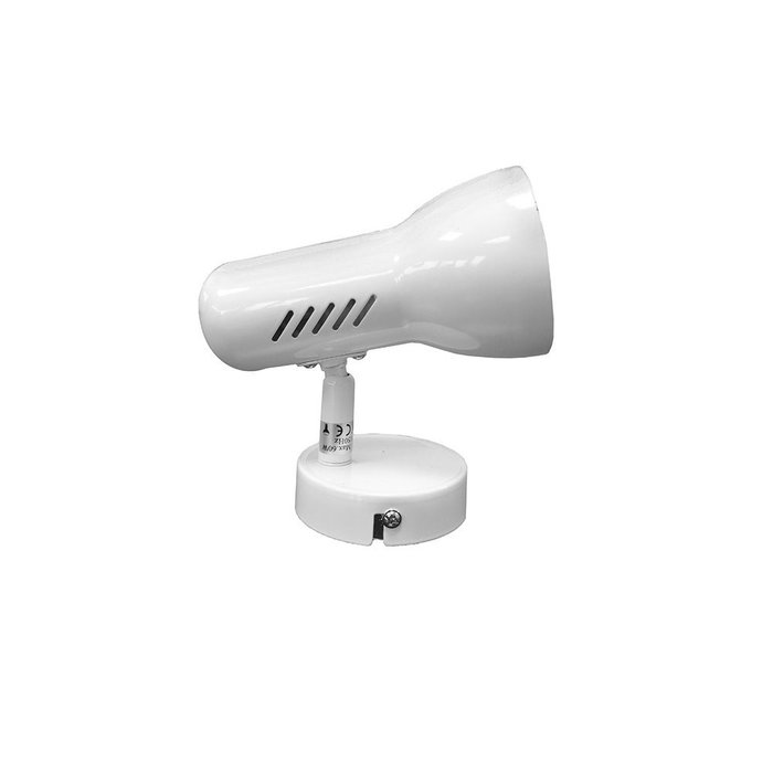 Edm Galaxy Foco mural/plafond blanc E27 60W abatible 180° ø9 x 14 cm Edm Galaxy Foco mural/plafond blanc E27 60W abatible 180° ø9 x 14 cm