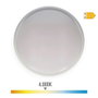 Edm Aplique LED circulaire 18W 4000K lumière du jour 1950lm IP54 Ø21 x 5,7 cm