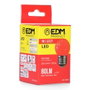 Edm Ampoule LED E27 1W Rouge 80lm 25000h Ø45x69mm Classe F Non Variateur