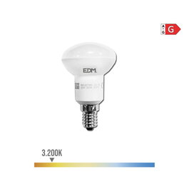 Edm Ampoule LED Réflecteur R50 E14 5W 400lm 3200K Blanc Chaud Ø50x86mm