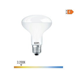 Edm Ampoule LED Reflecteur R90 E27 12W 1154lm 3200K Blanc Chaud Ø9 x 12,1 cm Équivalent 80W