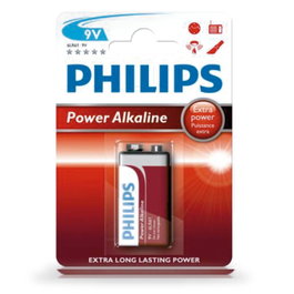 Philips Pile alcaline 9V