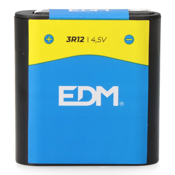 Edm Power Life Pile alcaline 3LR12 4,5 V 62 x 22 x 67 mm en blister Edm Power Life Pile alcaline 3LR12 4,5 V 62 x 22 x 67 mm en blister