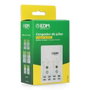 Chargeur de batterie EDM 38706 4 Batteries
