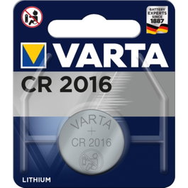 Varta CR2016 Pile Lithium 3V Bouton 20 x 1.6 mm pour Clés Calculatrices Appareils Électroniques