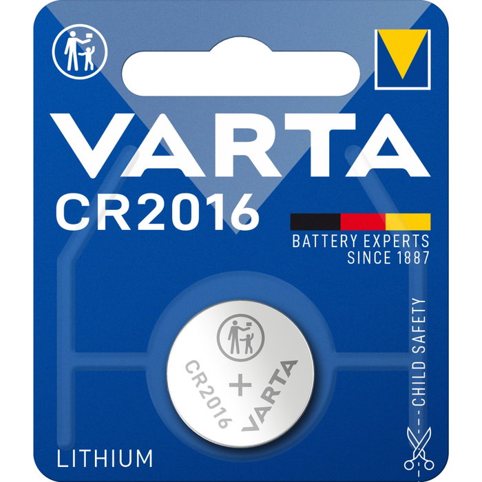 Varta CR2016 Micro pile bouton lithium 3V