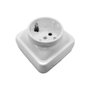 Edm Onsen Base Schuko 2P+T 16A 250V Surface Blanche - 63x63x30 mm