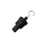 Kaiser 11602 Support crochet fixation pour câble rectangulaire 5x11mm noir