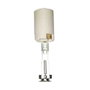 Solera Porte-lampe bougie en porcelaine blanche E14, 8,2 cm