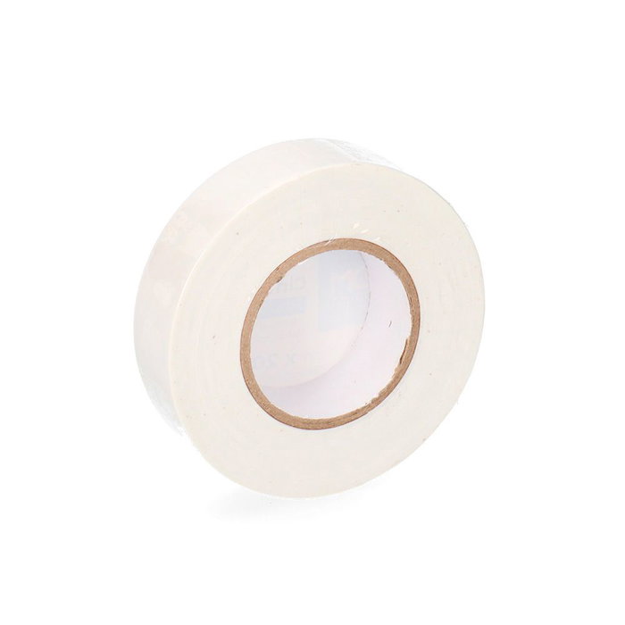 Edm Cinta aislante qualité supra blanc 19 mm x 20 m Edm Cinta aislante qualité supra blanc 19 mm x 20 m