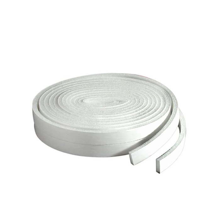 Geko Joint d'étanchéité en mousse blanc 9 mm x 10 m Geko Joint d'étanchéité en mousse blanc 9 mm x 10 m