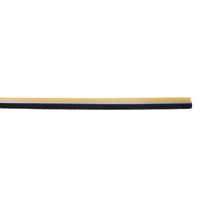Geko Joint de bas de porte rigide transparent avec brosse en fibre, 1 m Geko Joint de bas de porte rigide transparent avec brosse en fibre, 1 m