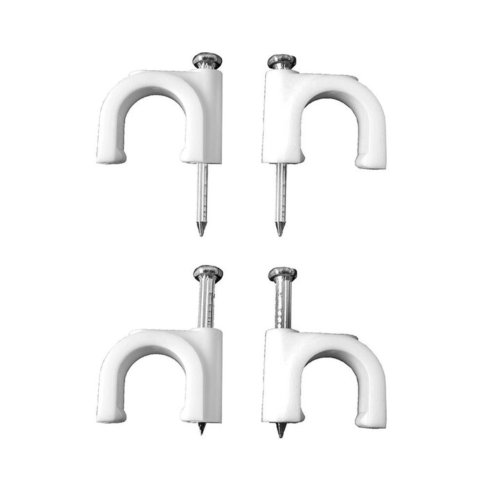 Agrafes Lapafil Nº 10 2 x 6 mm Blanc Câbles 100 Unités Agrafes Lapafil Nº 10 2 x 6 mm Blanc Câbles 100 Unités