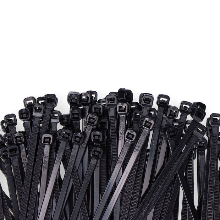 Edm Colliers de serrage en nylon noir 100 x 2,5 mm, 100 pièces Edm Colliers de serrage en nylon noir 100 x 2,5 mm, 100 pièces