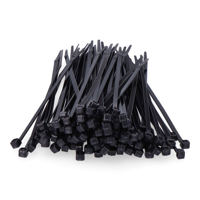Edm Colliers de serrage en nylon noir 100 x 2,5 mm, 100 pièces Edm Colliers de serrage en nylon noir 100 x 2,5 mm, 100 pièces