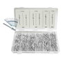 Rivets Bensontools métallique Acier Rivets 320 Pièces