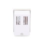 Edm Timbre Zumbador Guadalquivir 110-230V Blanc 80dB Intérieur 5,7x4x2,9cm