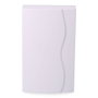 Edm Sonnette musicale Tajo 230V 80dB Blanc Protection contre courts-circuits PTC 170x105x49mm