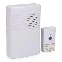 Edm Timbre musical sans fil Elba blanc 80 dB 50 m portée