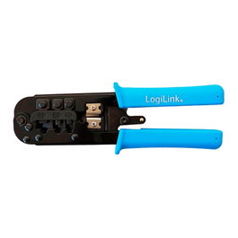 Logilink Pince à sertir multi modulaire avec dénudeur RJ11, RJ12, RJ45