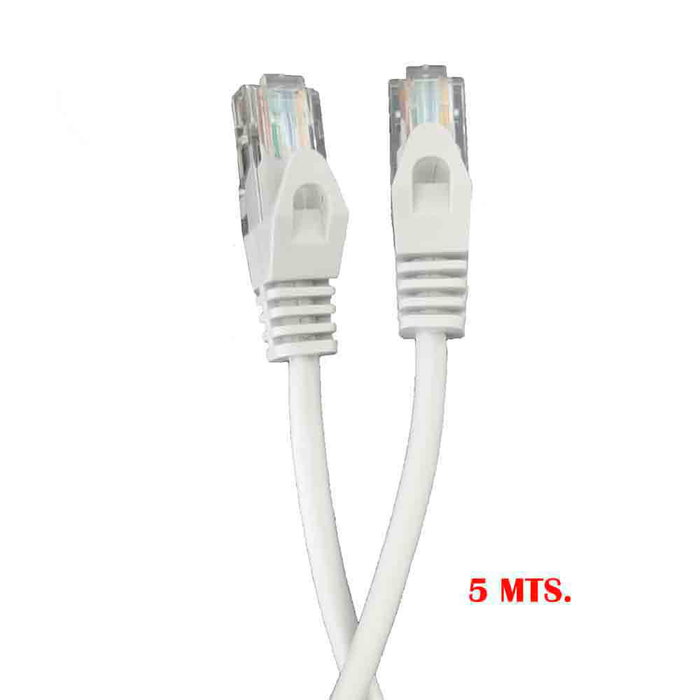 Câble Réseau Rigide UTP 5ème Catégorie EDM 56021 Blanc Gris Câble Réseau Rigide UTP 5ème Catégorie EDM 56021 Blanc Gris