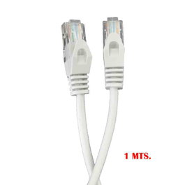 Logilink Câble Ethernet UTP Cat.5e Outex 1 m Gris RJ45