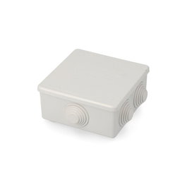 Solera S615 Boîte étanche carrée 100x100x45mm Blanc Thermoplastique