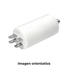 Konek Condensateur de démarrage MKA 30 µF 5% 450V Ø4,4x9cm avec tige M8 et double faston