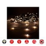 Barrière lumineuse LED EDM 71266 Icicle Easy-Connect 0,72 W Lumière chaude Vert tendre 200 x 50 cm