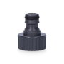 Edm Conector roscado hembra ¾ pulg gris