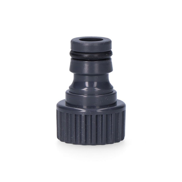 Edm Connecteur fileté femelle 1/2 pouce gris Edm Connecteur fileté femelle 1/2 pouce gris