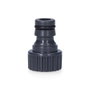 Edm Connecteur fileté femelle 1/2 pouce gris