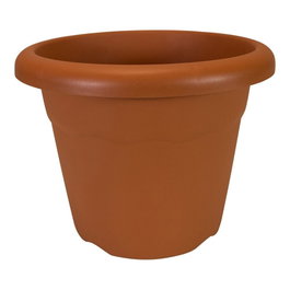 Plastiken Pot de fleurs en polypropylène couleur terracotta Ø26 x 19 cm