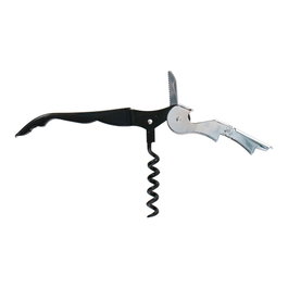 Excellent Houseware Sacacorchos de camarero Sommelier en acier inoxydable et ABS 12 cm