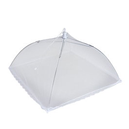 Metaltex Couvre-plat pliable en nylon 30 x 30 cm, blanc