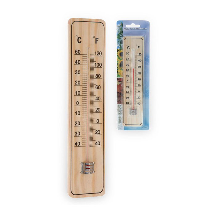 Ipae Progarden Thermomètre pour intérieur et extérieur 20cm Ipae Progarden Thermomètre pour intérieur et extérieur 20cm