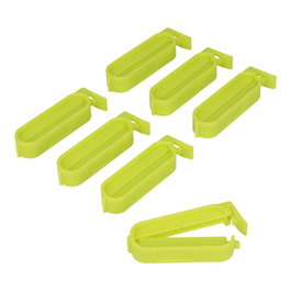 Metaltex Lot de 7 pinces à fermeture de sacs de 6 cm, couleurs assorties