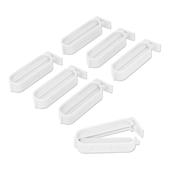 Metaltex Lot de 7 pinces à fermeture de sacs de 6 cm, Vert Metaltex Lot de 7 pinces à fermeture de sacs de 6 cm, Vert