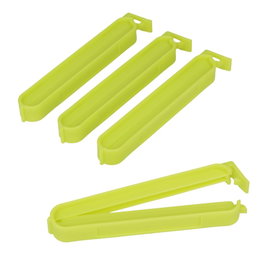 Metaltex Jeu de 4 pinces cierrabolsas grandes 10 cm