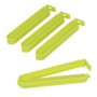 Metaltex Lot de 4 pinces à fermeture de sacs grandes 10 cm, Vert