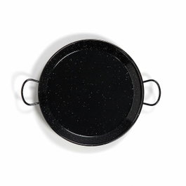 Vaello Paellera traditionnelle en acier émalté, 34 cm, 6 personnes