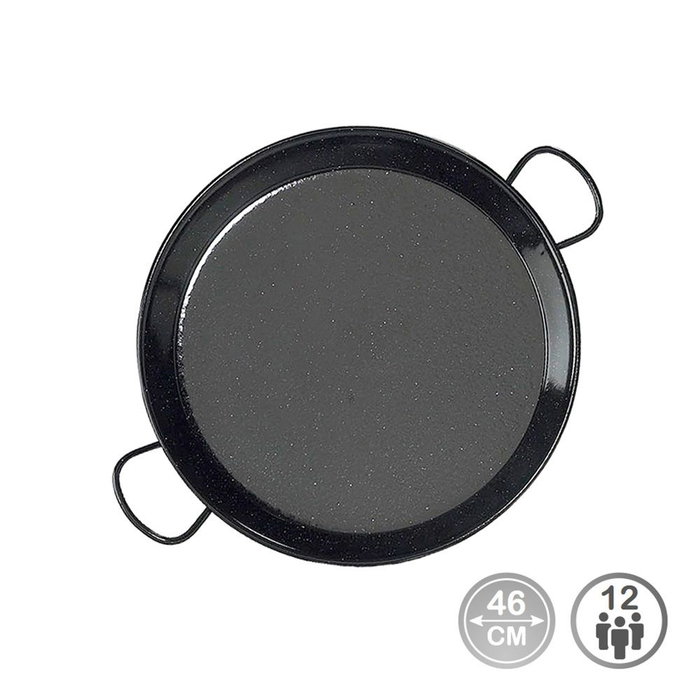 Poêle Vaello Traditionnel Acier émaillé 12 personnes (Ø 46 cm) Poêle Vaello Traditionnel Acier émaillé 12 personnes (Ø 46 cm)