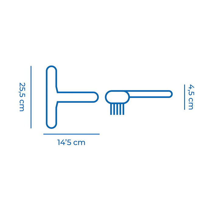 Edm Brosse de piscine Classic, Bleu