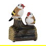 Figure décorative de jardin Progarden avec son Oiseau Figurine Décorative Multicouleur polypropylène