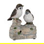 Figure décorative de jardin Progarden avec son Oiseau Figurine Décorative Multicouleur polypropylène