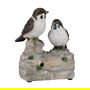 Figure décorative de jardin Progarden avec son Oiseau Figurine Décorative Multicouleur polypropylène