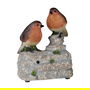 Figure décorative de jardin Progarden avec son Oiseau Figurine Décorative Multicouleur polypropylène