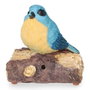 Figure décorative de jardin Progarden avec son Oiseau Figurine Décorative Multicouleur polypropylène